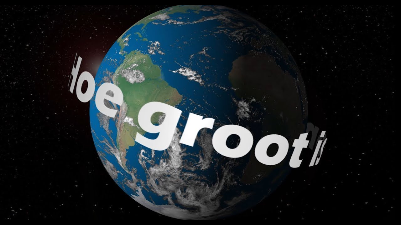 Hoe groot is ons God