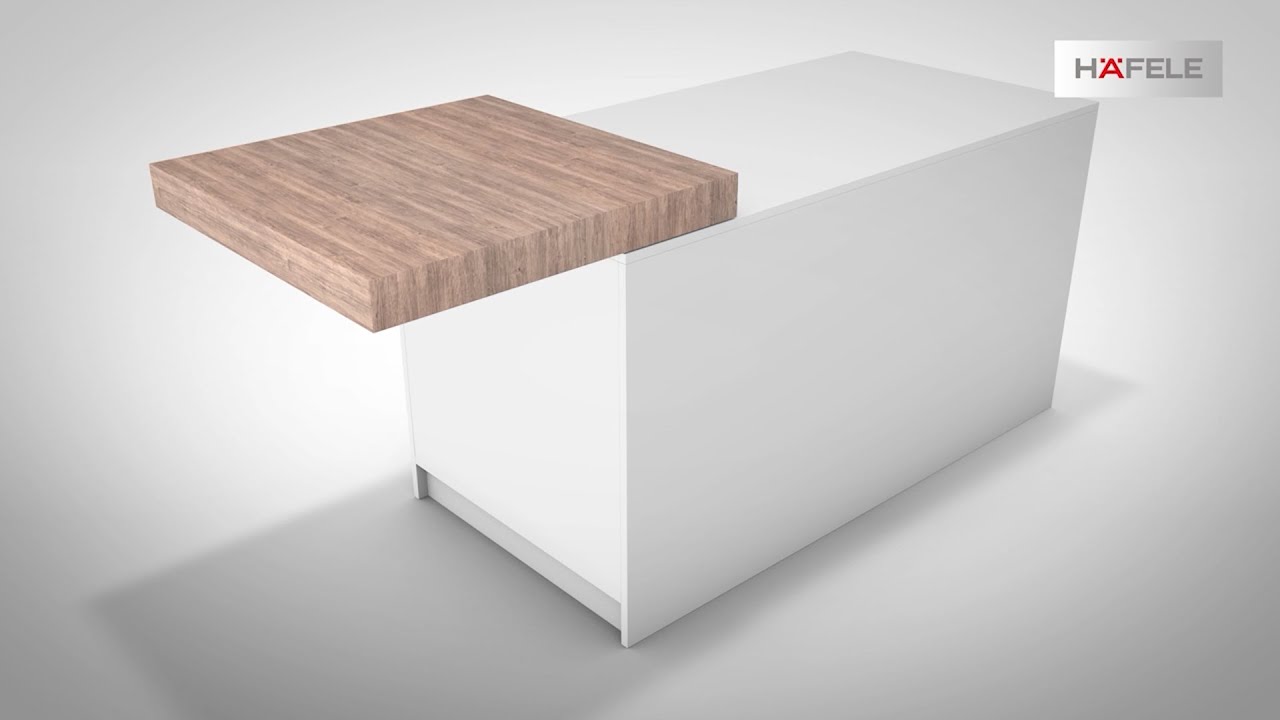Sliding Table Top by H&Auml;FELE
