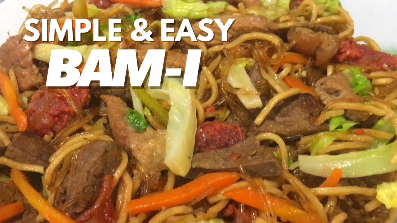 Super Easy Pancit Bam-i Recipe | Stir-Fried Noodles | Pansit Bisaya