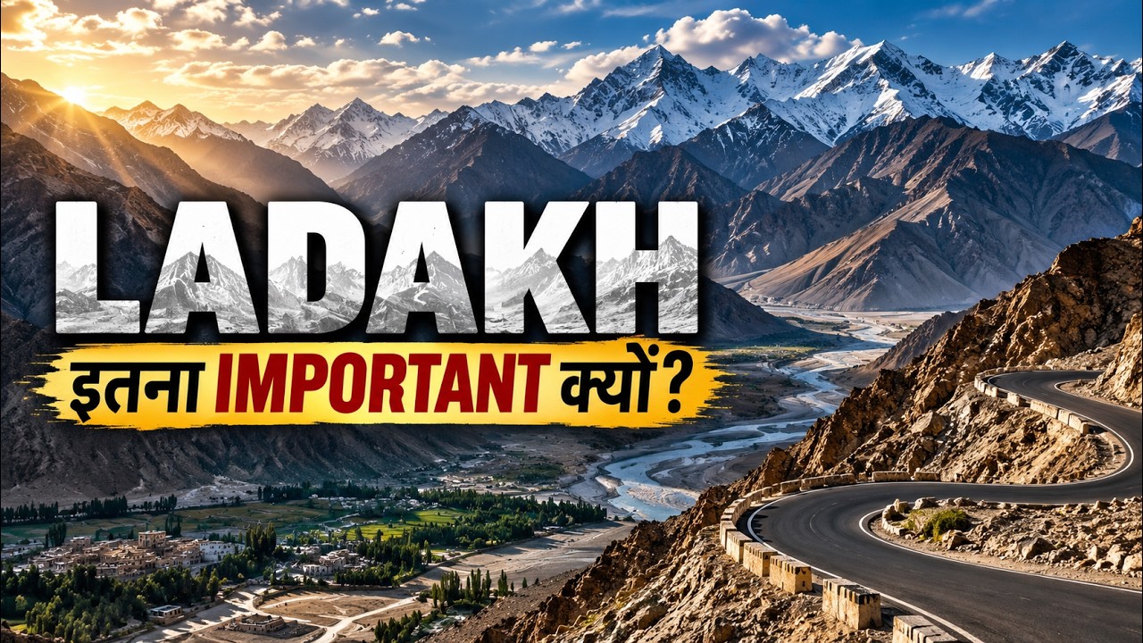 Ladakh &mdash; Why Is It So Important to India? | The Real Strategic Story