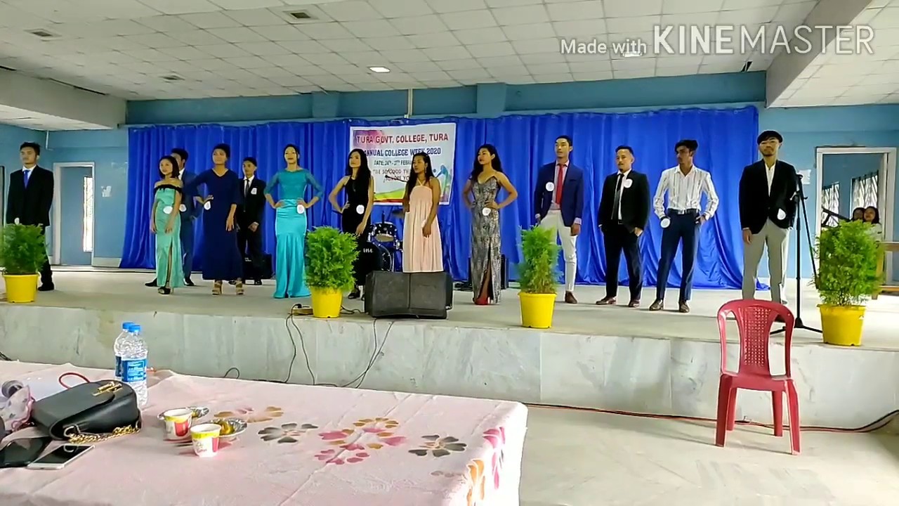Fashion_ Parade/ Tura Government College, Annual Callege Week 2020