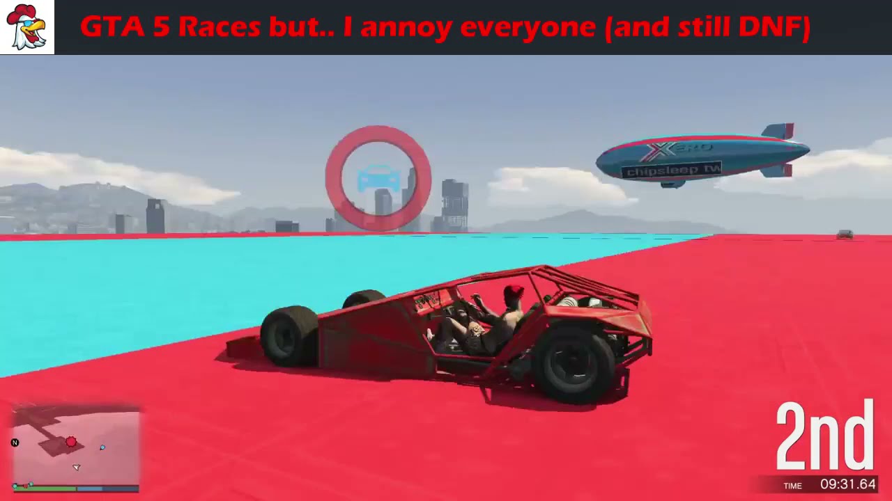 Ramp Car Chaos - A GTA Races Compilation