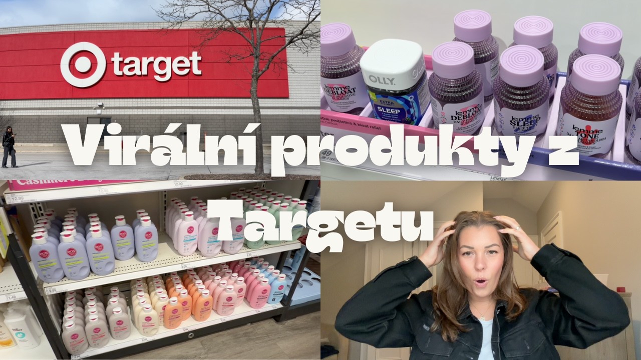 Co v Česku nemáme… Americký Target & Dollar Tree haul