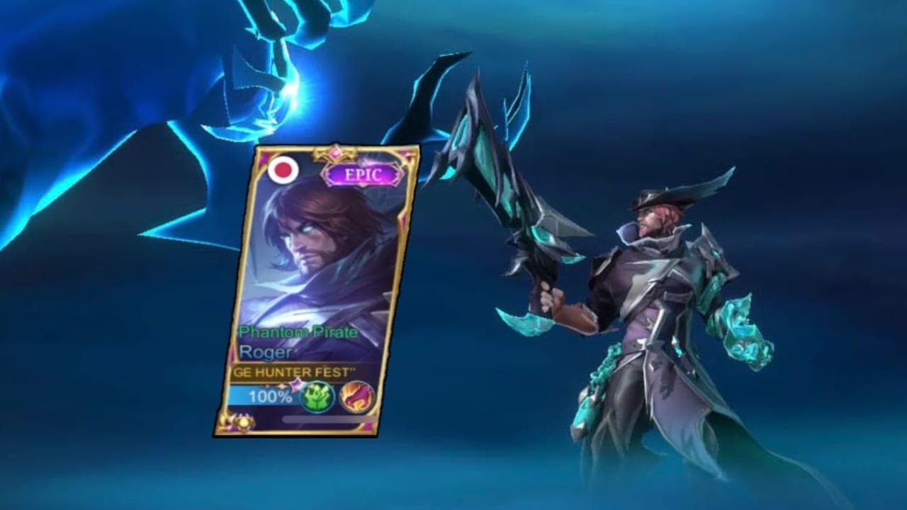 Review Skin Epic Roger ‘’Phantom Pirate’’ Yang Direvamp!! - Mobile Legends