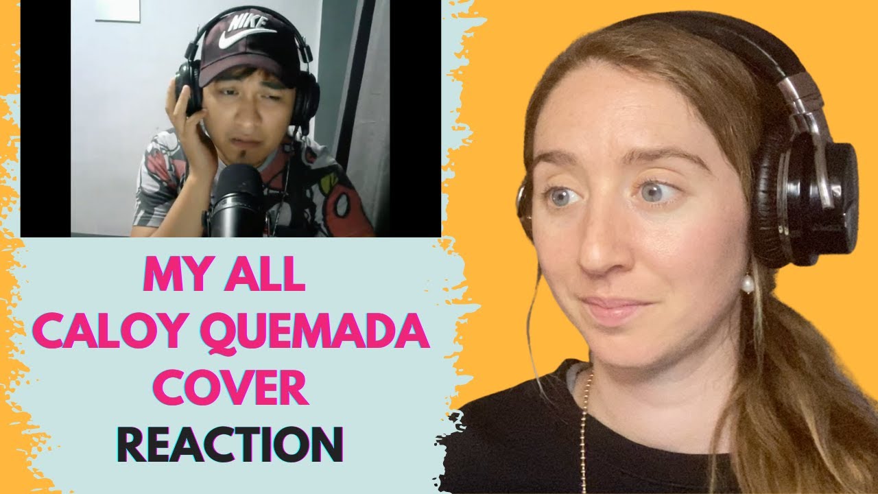 Voice Teacher Reacts to My All Cover by Caloy Quemada