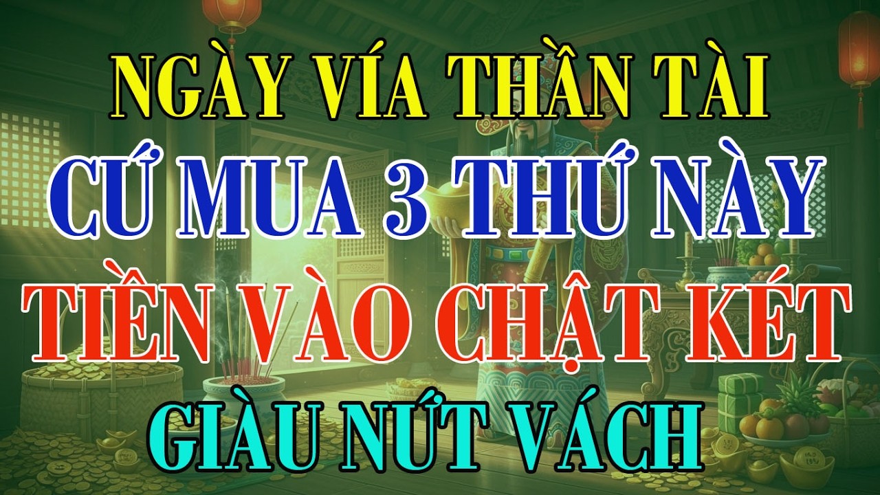 Bí Mật Ít Người Biết Ngày Vía Thần Tài 2026 - Phong Thủy Hằng Ngày