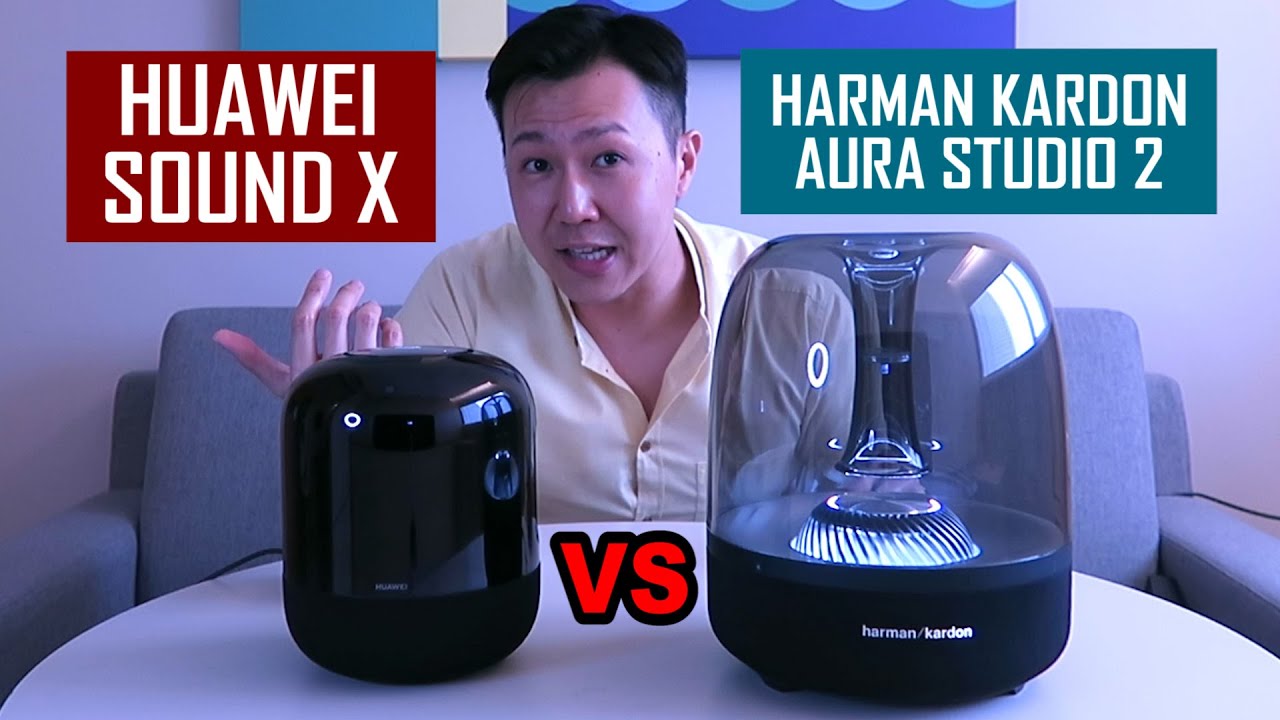 HUAWEI Sound X vs Harman Kardon Aura Studio 2 - Fight!