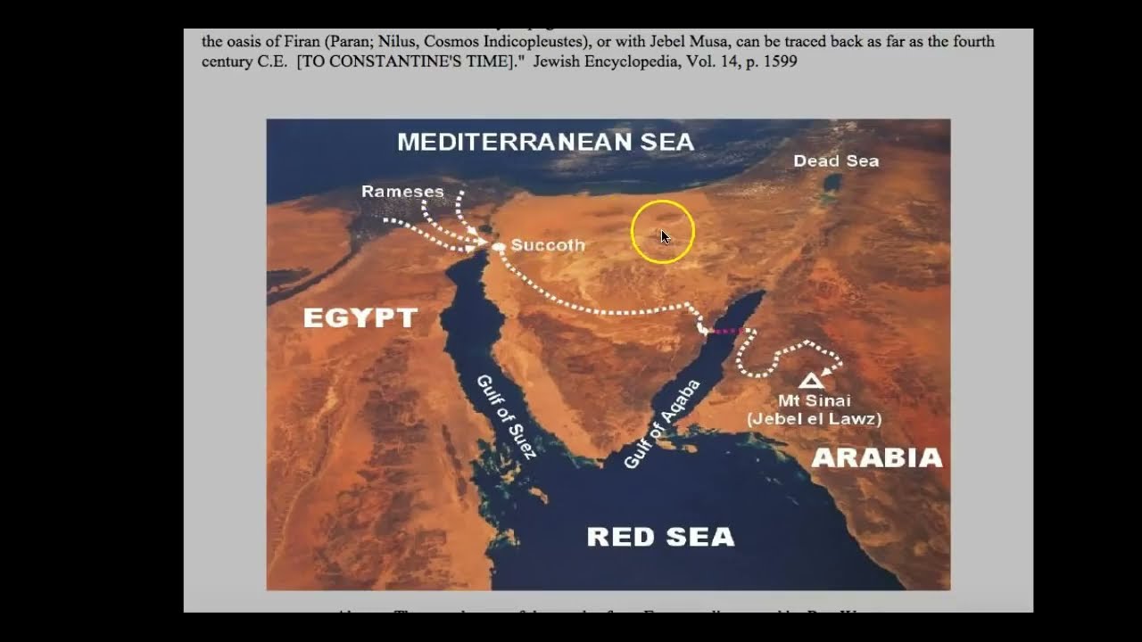 THE REAL EXODUS LOCATION FOUND! PROOF The Scriptures Are TRUE!!!