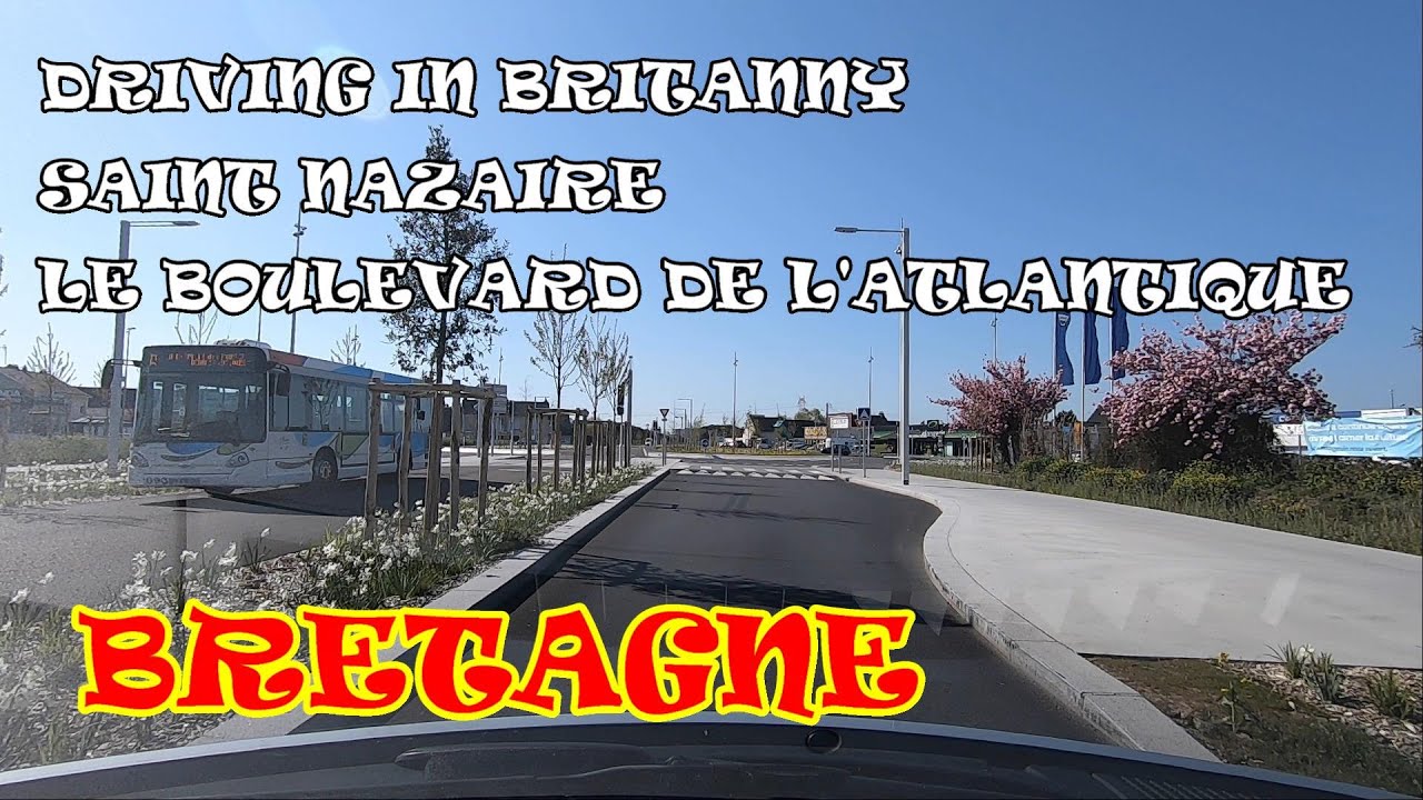 #BRETAGNE_  Saint Nazaire   Boulevard de l'Atlantique