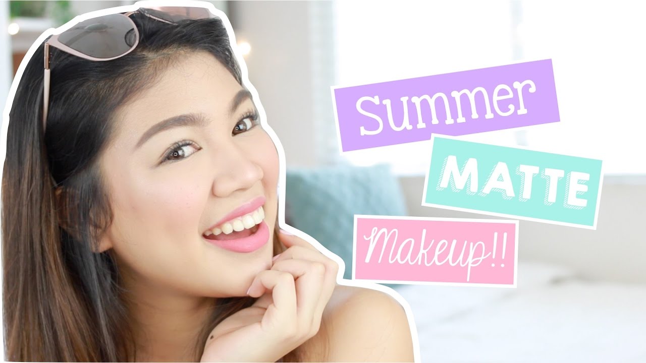 Fresh MATTE Summer Look (With A Glow) ft. Maybelline Philippines | Janina Vela
