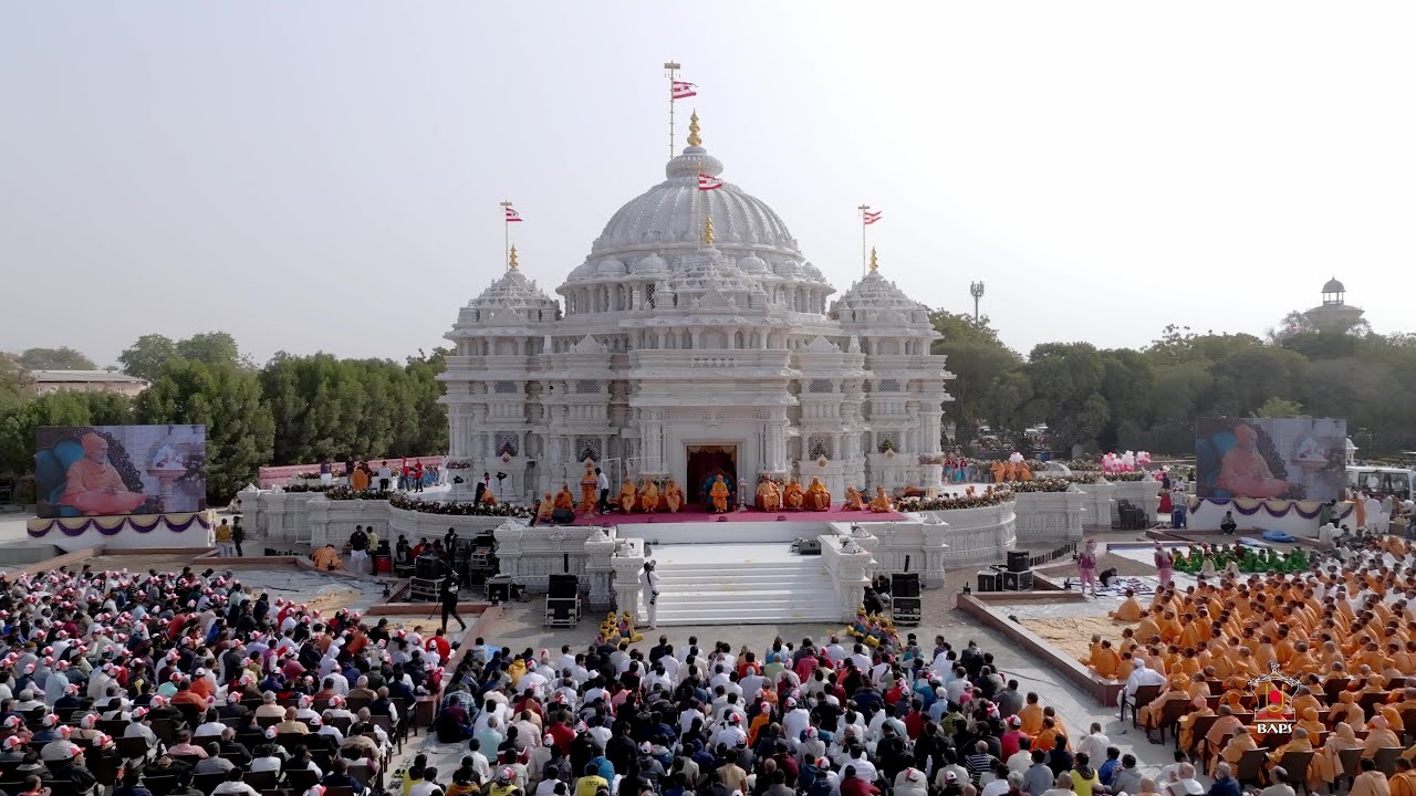 Pramukh Swami Maharaj Smruti Mandir Murti-Pratishtha Mahotsav, Sarangpur, India, 26 Jan 2023