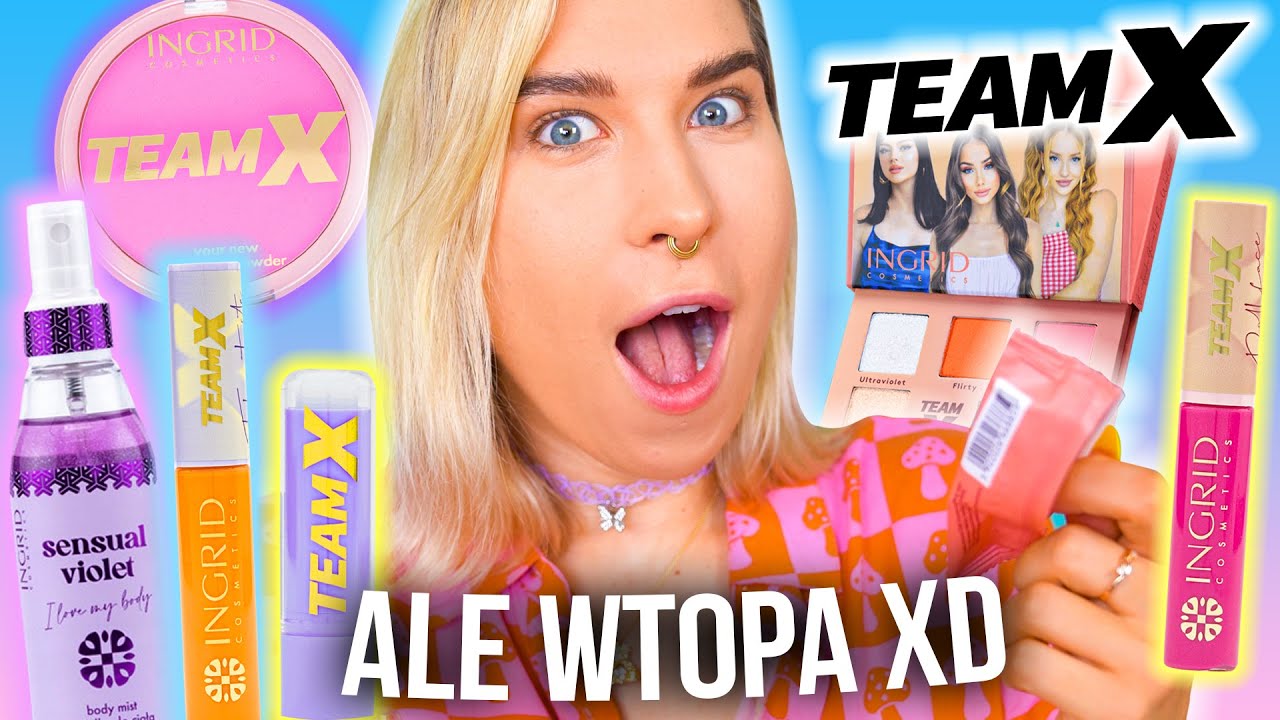 ♦ Testuję WSZYSTKIE KOSMETYKI TEAM X - nowe 2022 ♦ Agnieszka Grzelak Beauty