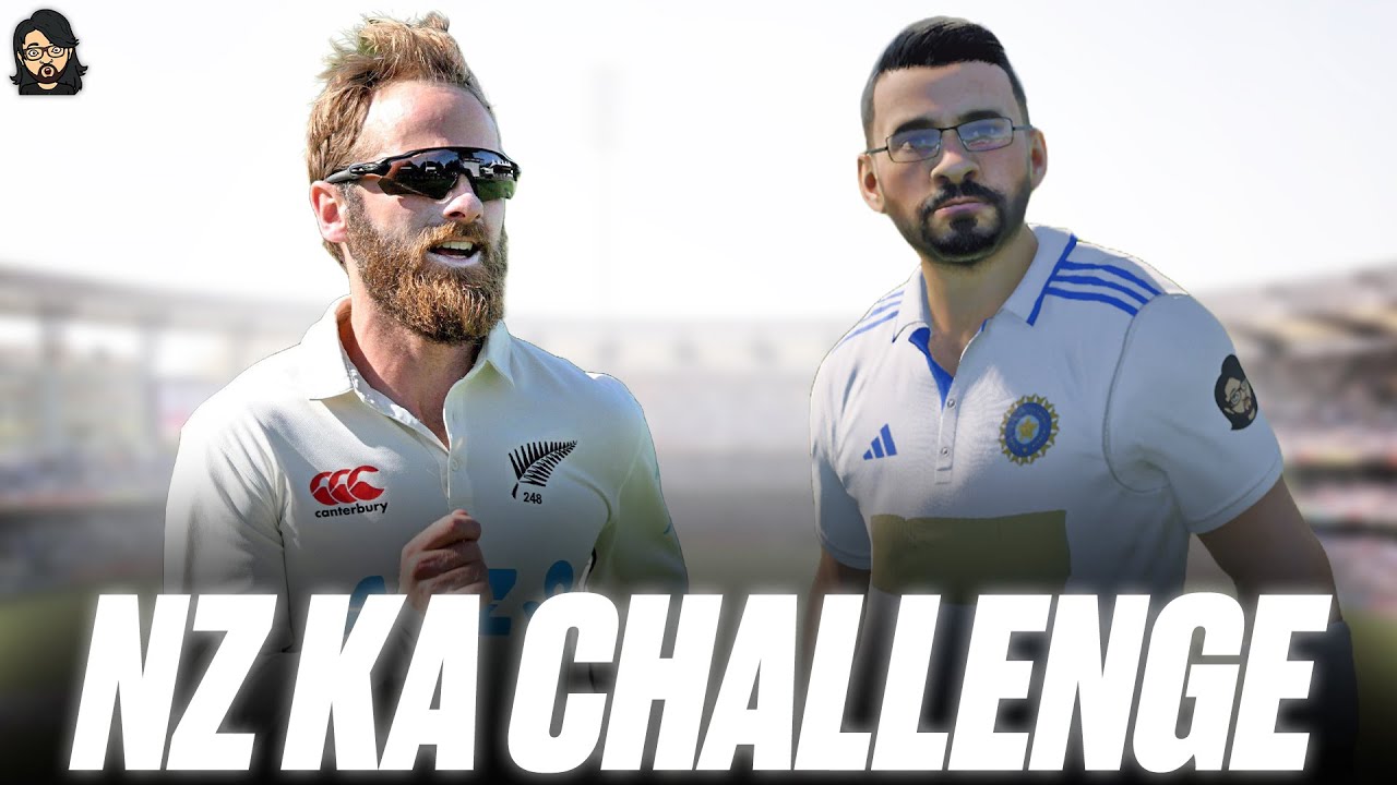 New Zealand Ke Saath Challenging Test Series 💪 • Cricket 24 • Anmol Juneja