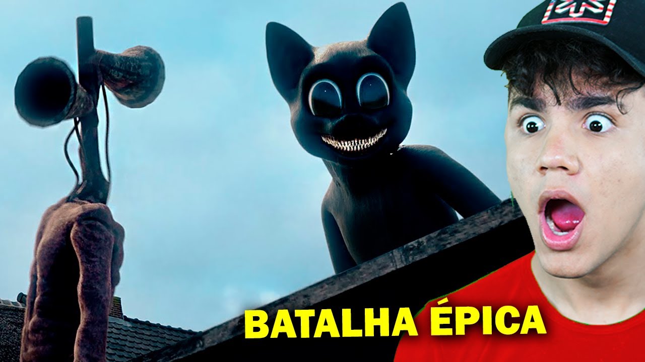 CARTOON CAT vs SIREN HEAD na Vida Real!