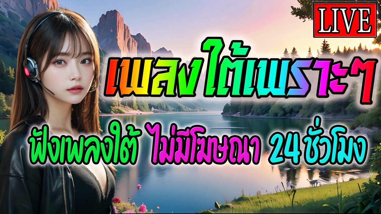 🔴LIVE สด ฟังเพลงออนไลน์ เพลงสดโดนๆ รวมเพลงใต้เพราะๆใหม่ล่าสุด ฟังต่อเนื่อง
