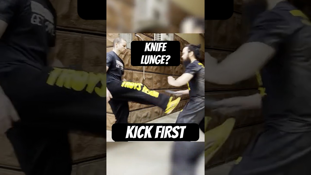 Kick First &mdash; Then Take the Knife