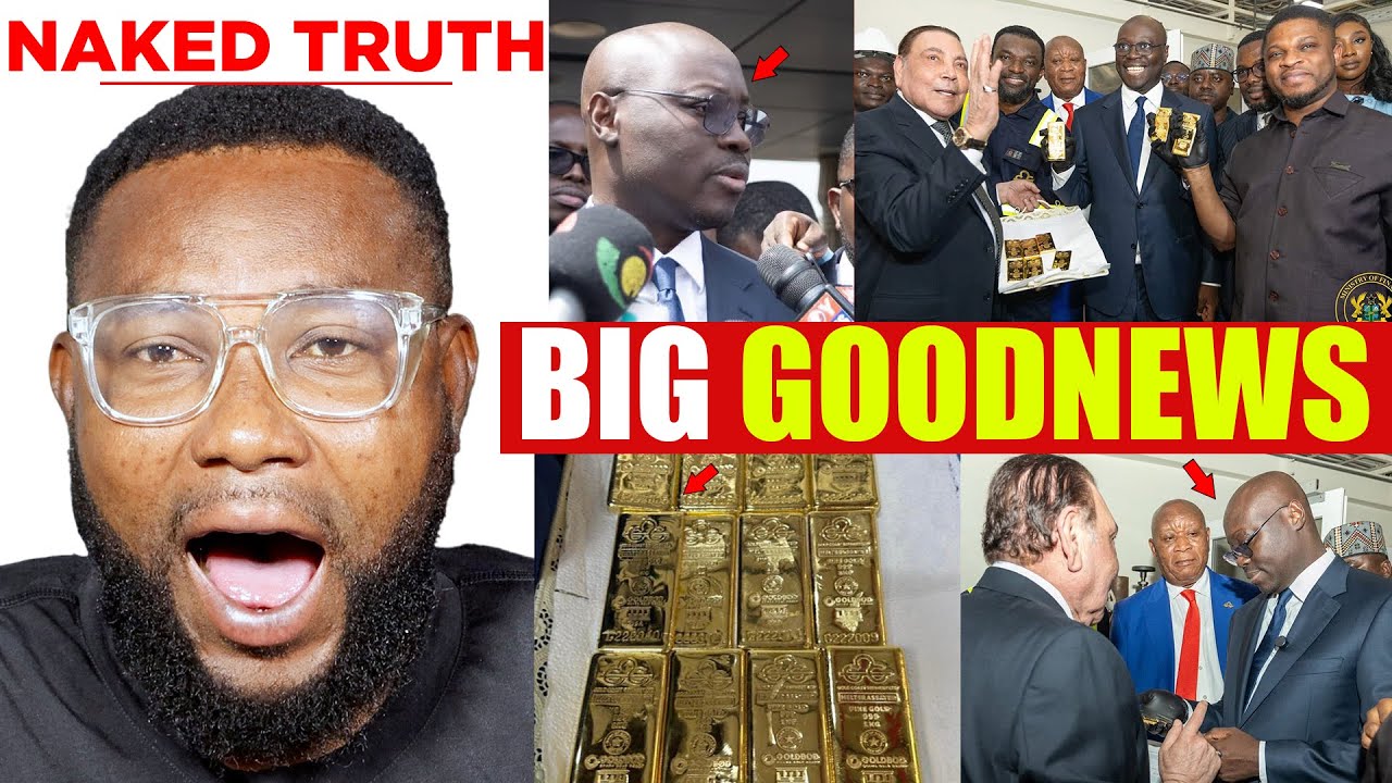 👏 Ghana No More Raw Gold Export,Gold Coast start Rinefinary and 2 Metric Tonnes of Gold Per Week 🔥🔥