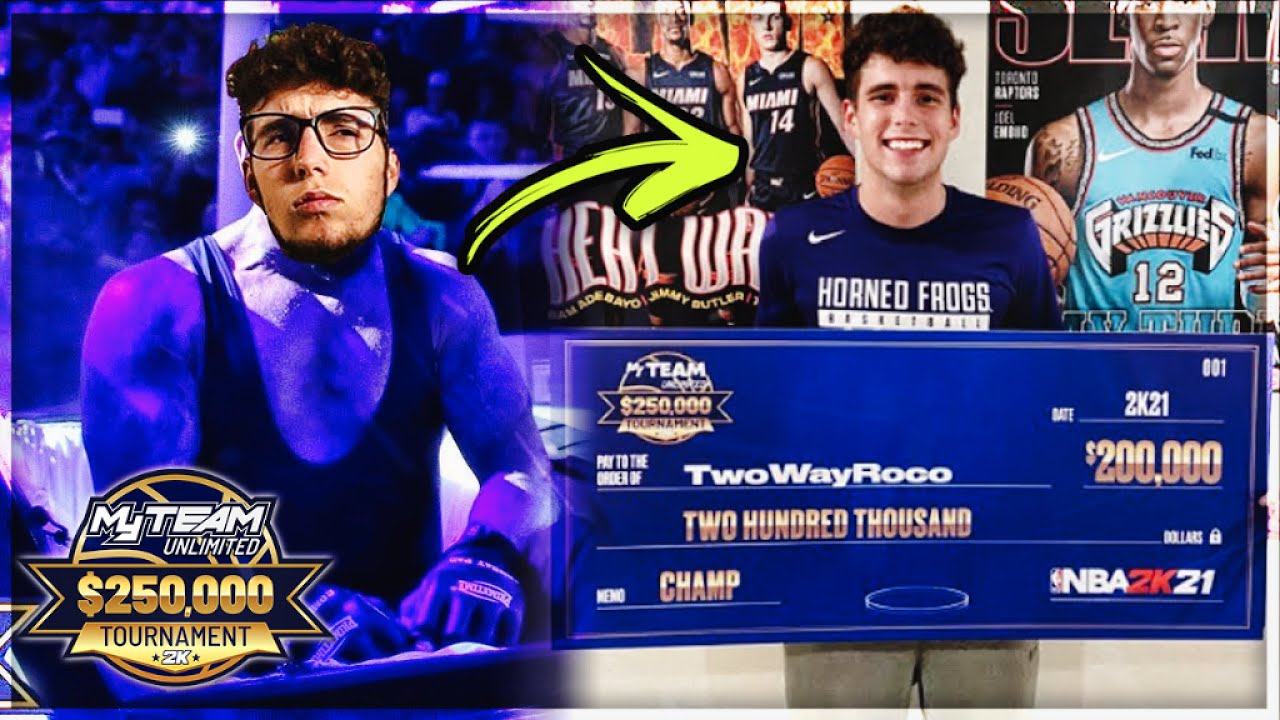 tydebo came back & won $250,000 in nba 2k22 myteam....