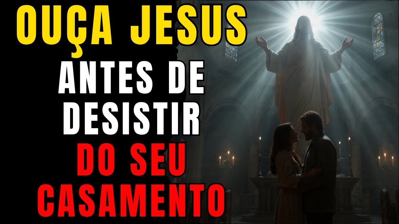 CASAMENTO Sobre a Rocha - JESUS Ensina o SEGREDO para um Casamento Abençoado e Inabalável