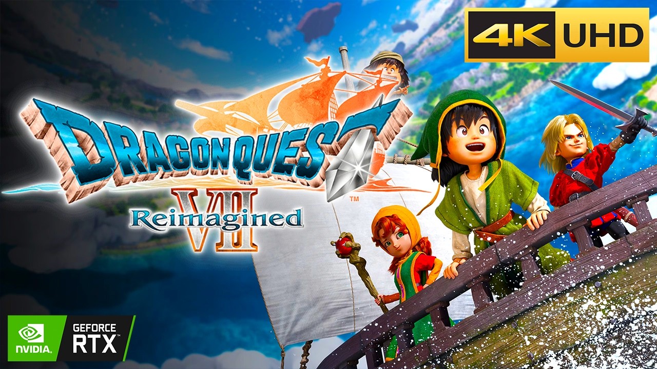 DRAGON QUEST 7 REIMAGINED New Gameplay PC | Legendary RPG with TURN BASED Combat like FANTASIAN