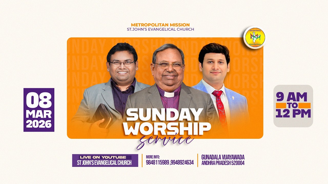 || SUNDAY SERVICE ||08 -03-2026 ||