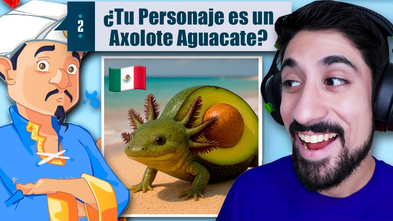AKINATOR CONOCERÁ EL BRAINROT MEXICANO? 😳🥑