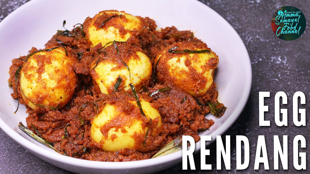 Egg Rendang | How To Cook Egg Rendang | Cara Memasak Rendang Telur | Chicken Rendang Masterchef Uk