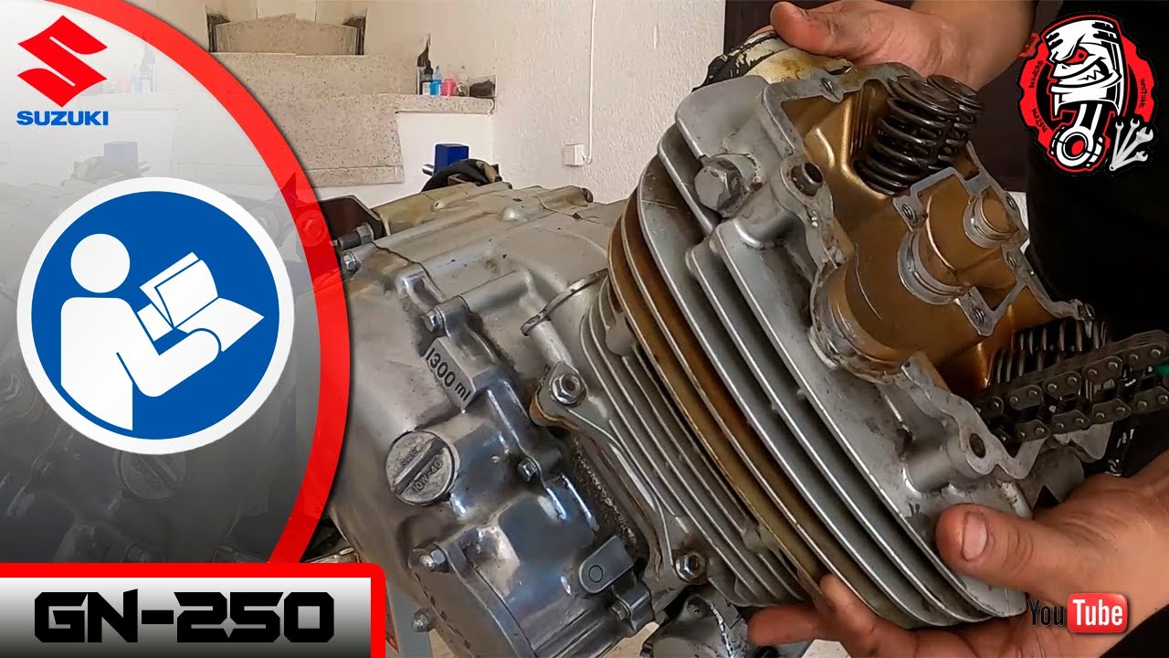 816 | Suzuki GN-250 Como Desarmar Motor