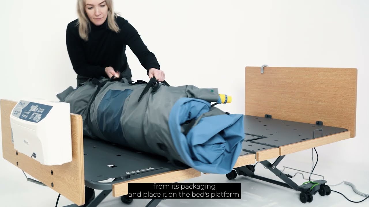 Active Air Acute 8 - How to setup and pack down your pressure care mattress