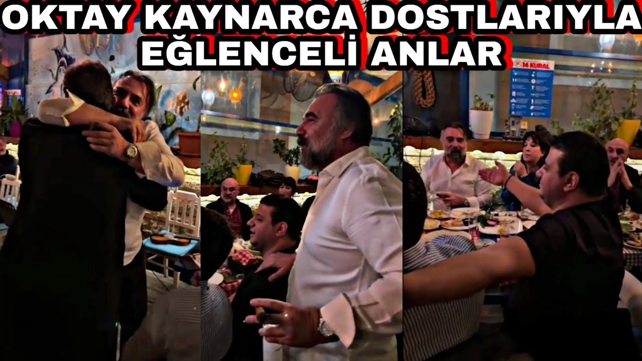 OKTAY KAYNARCA YENİ YAŞINI DOSTLARIYLA KUTLADI (EĞLENCELİ ANLAR) Part 2