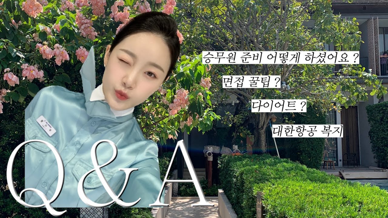 드디어 승무원 관련 Q&A 공개 ✈️ 항공사 지원 횟수 | 면접 준비, 썰 | 스펙 | 멘탈 관리 | 합격 시그널 | 대한항공 장점, 복지