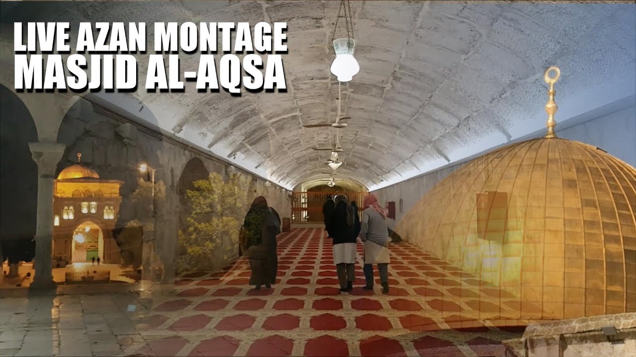 Beautiful Azan Montage from al-Aqsa | Jerusalem | Palestine