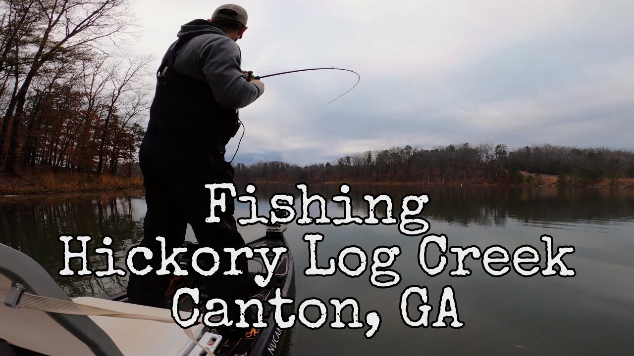 Fishing Hickory Log Creek - Canton, GA (Multiple Patterns)