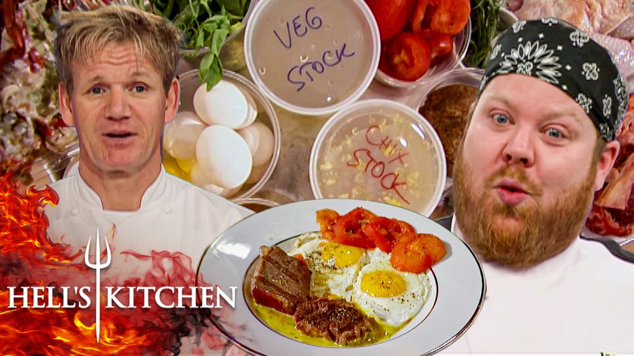 Turning Trash Into Treasure: Best of the Leftovers Challenge | Hell's Kitchen