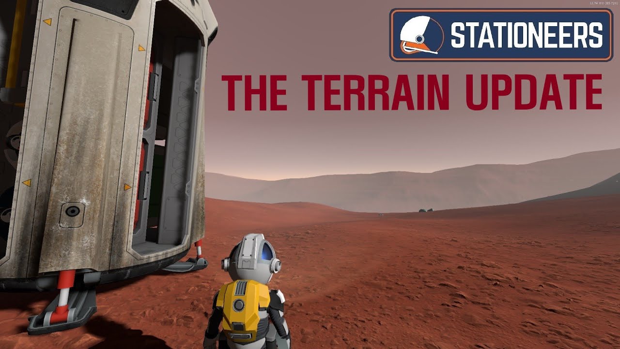 Stationeers - New terrain, Getting started Mars 1
