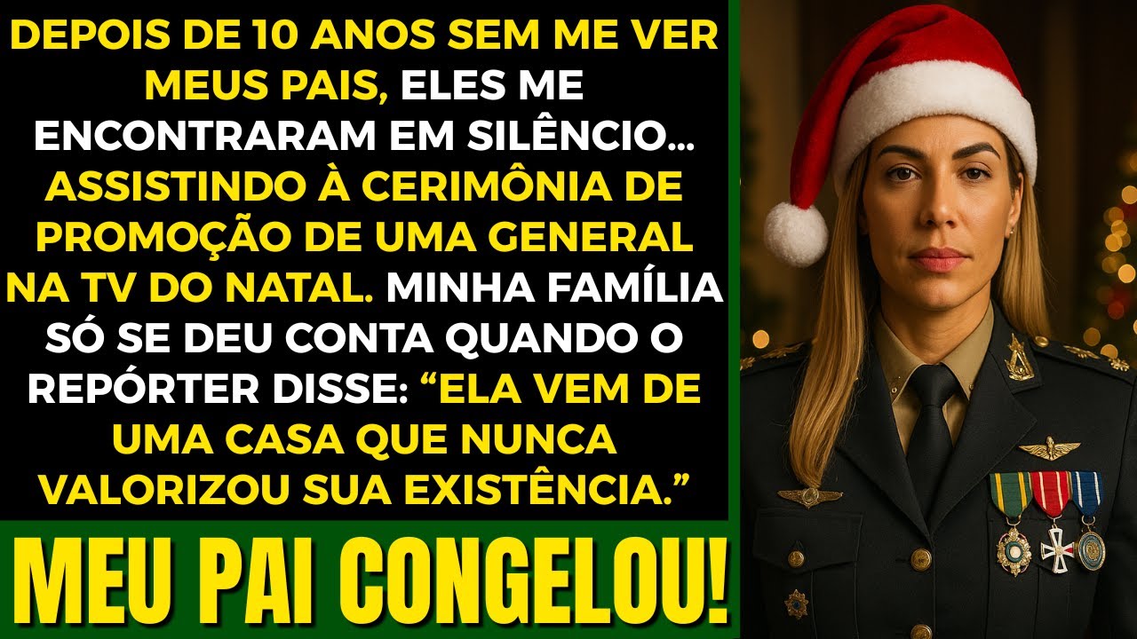 Meus Pais Não Falam Comigo Por Mais de 10 Natal, Mas Quando Me Tornei General do Exército, Eles...