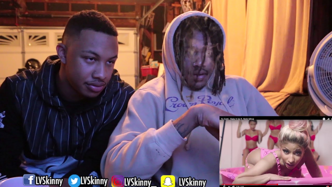 Yo Gotti Ft. Nicki Minaj - Rake It Up (Reaction Video)