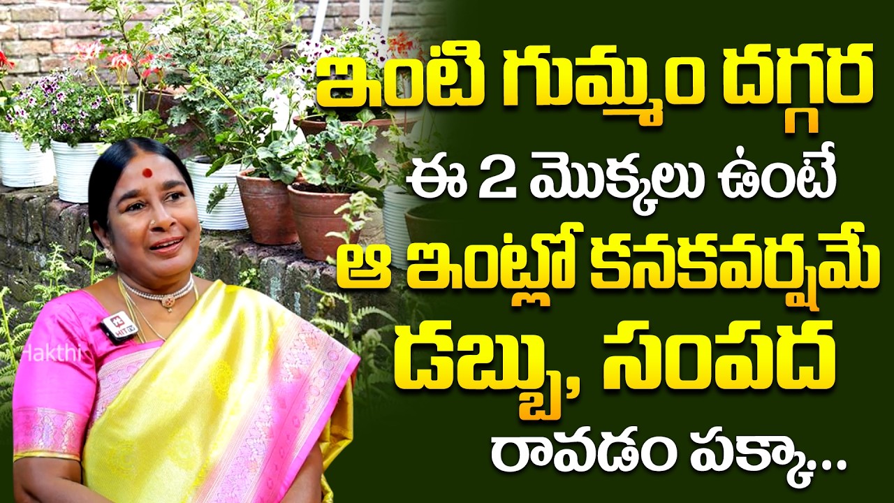 మీ ఇంటి ప్రాంగణంలో ఈ మొక్కలు తప్పక ఉండాలి.. | Dharma Sandehalu | Mylavarapu Nagamani