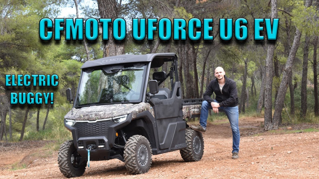 Πήραμε τα βουνά με ηλεκτρικό buggy! Οδηγούμε το CFMOTO UFORCE U6 EV | GetElectric.gr