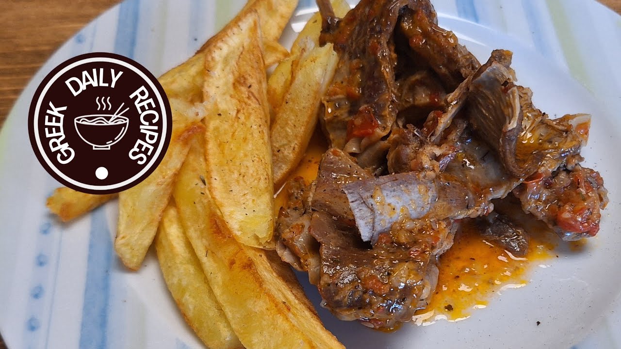 Γίδα κοκκινιστή | Greek daily recipes