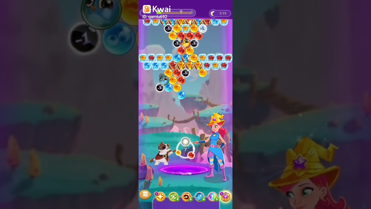 Bubble  Witch Saga 3 fase 655