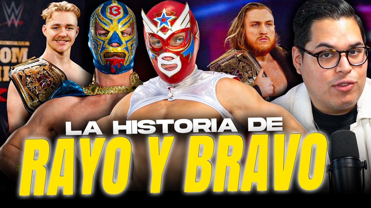 Los LUCHADORES detr&aacute;s de LOS AMERICANOS I La HISTORIA de RAYO y BRAVO