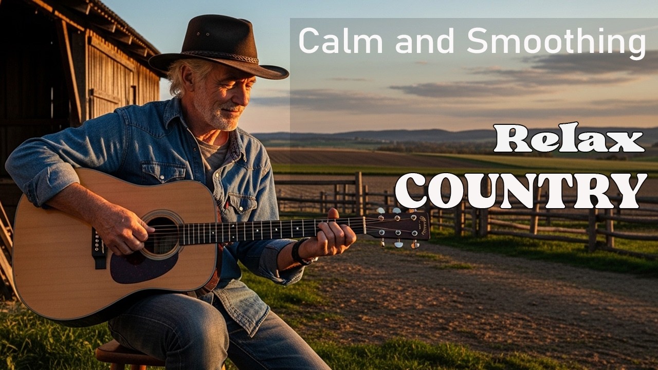 【Country Relax 128】Meadow Breeze Gentle Country Guitar for Serene Moments