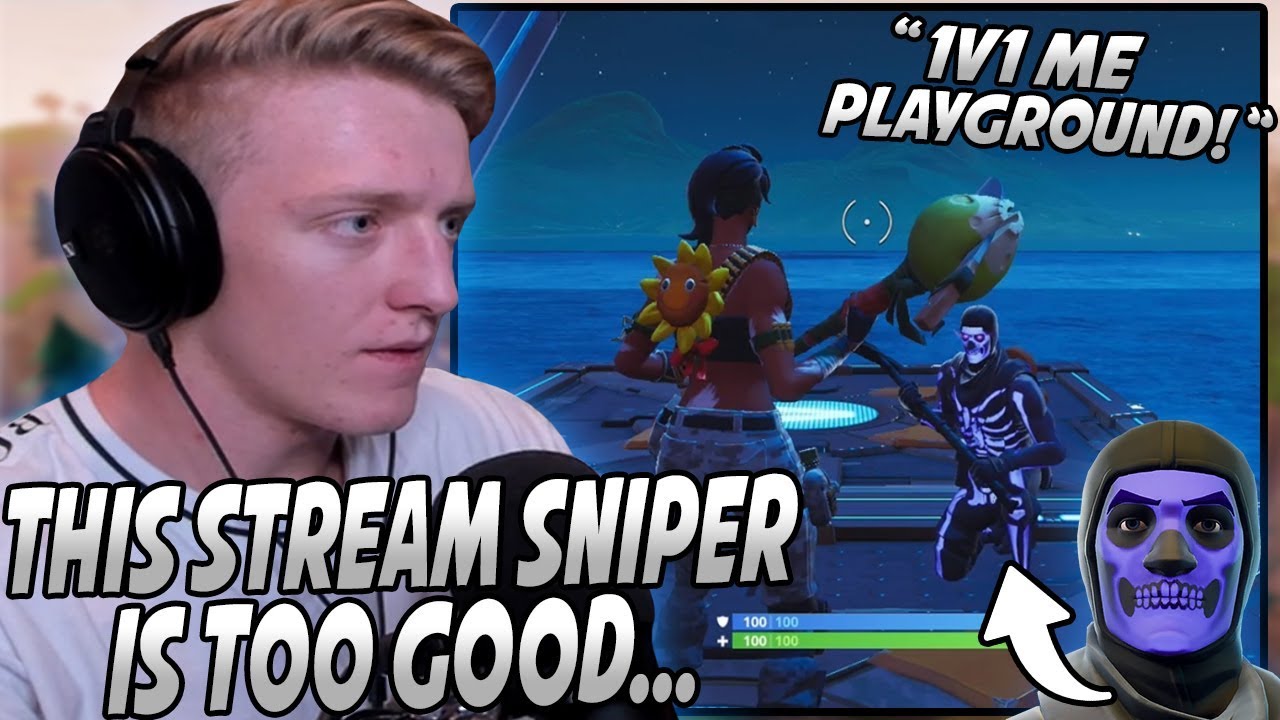 Tfue Was SHOCKED After Inviting A STREAM SNIPER To A 1v1 & Getting DESTROYED...