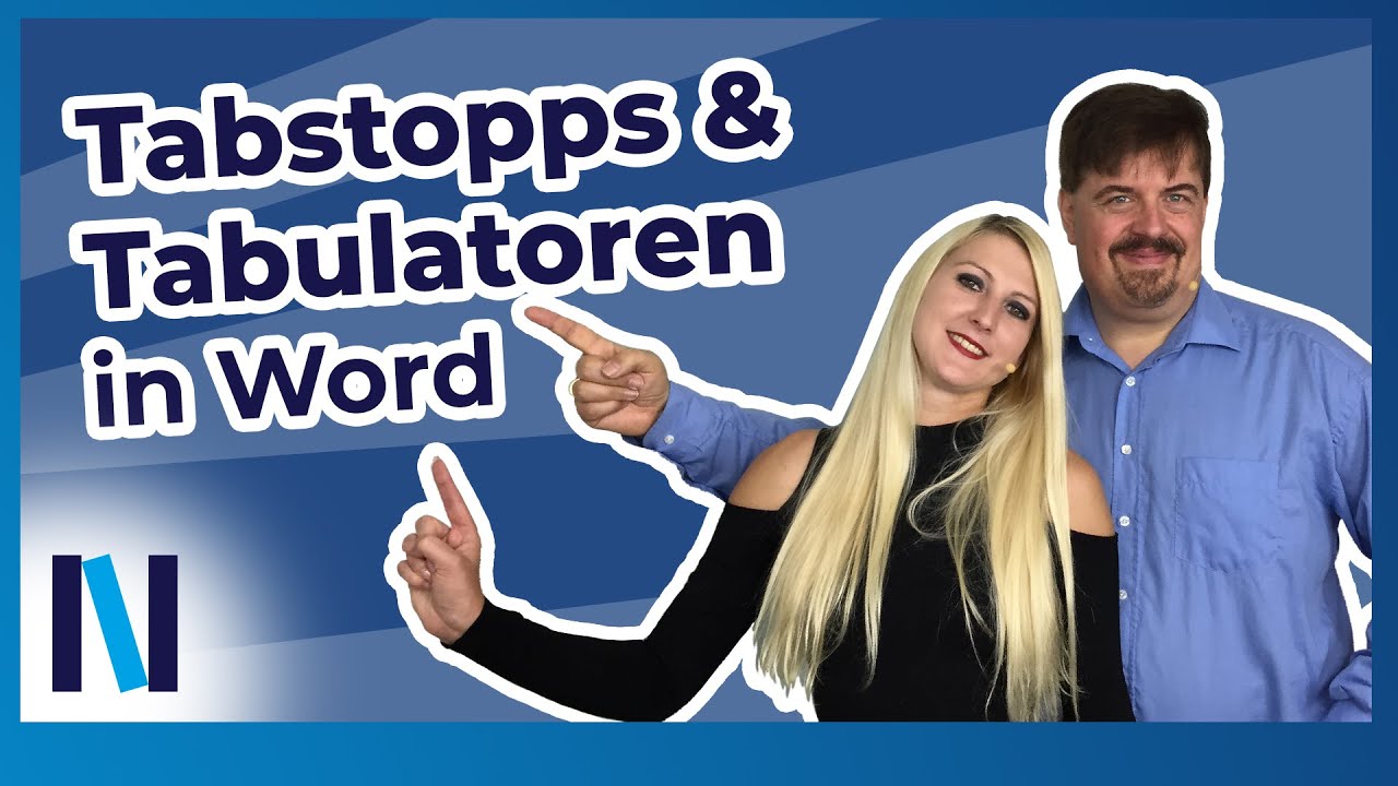 Word #12 – Mit Tabstopps und Tabulatoren euren Text in Word übersichtlich positionieren