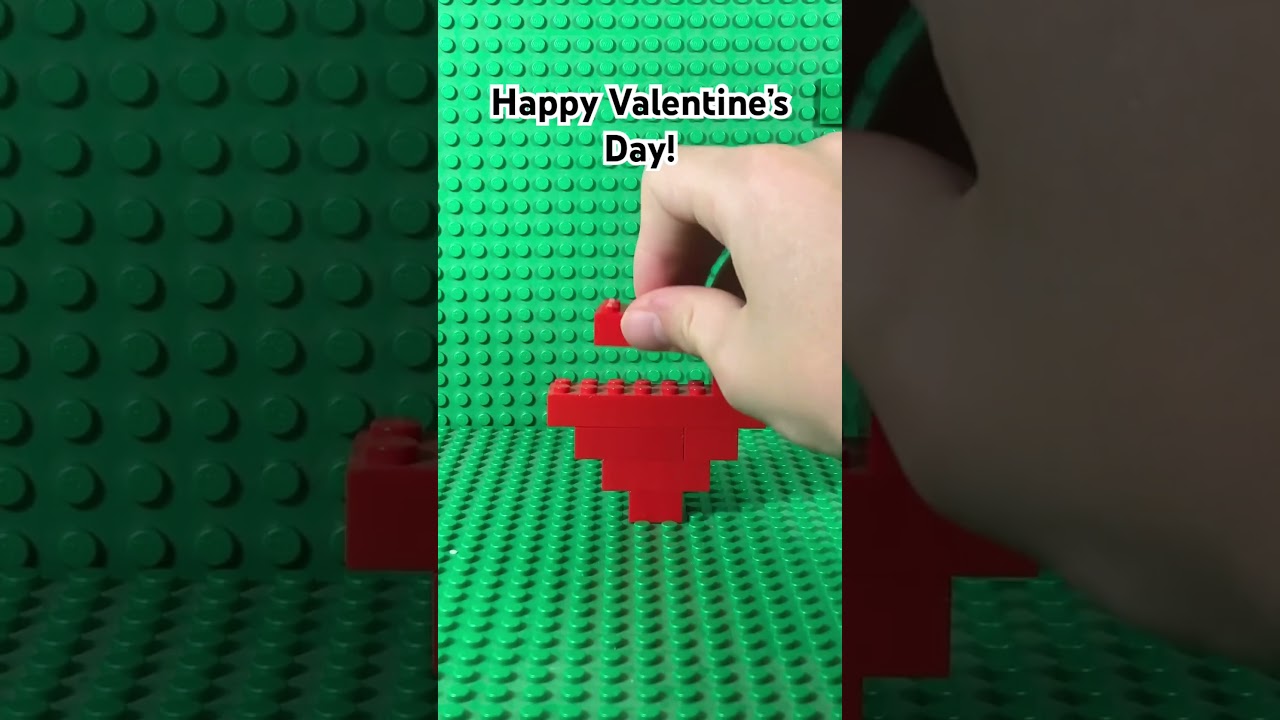 How to build a Lego heart