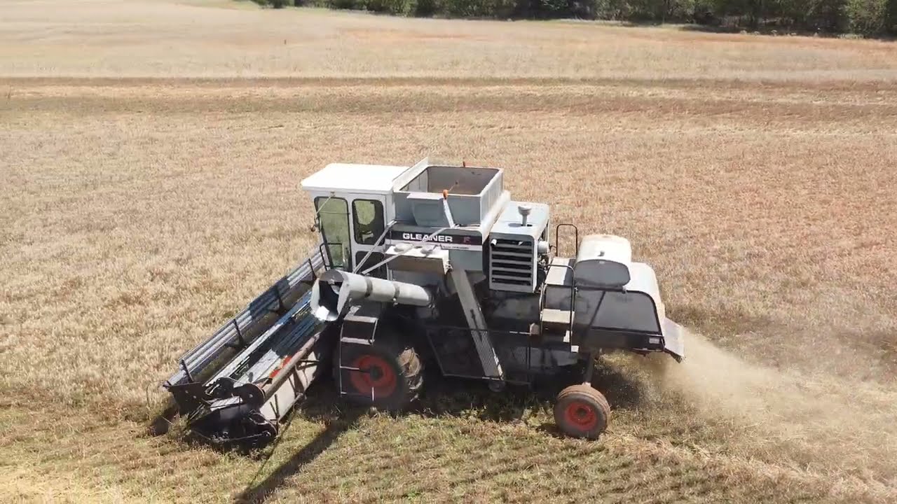 Harper, Kansas Wheat Harvest 2023 - Drone Footage