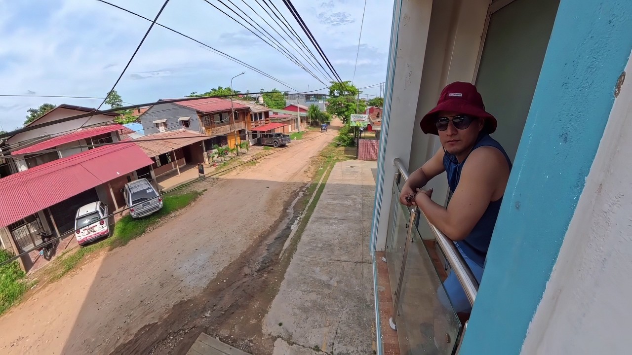 Llegando a Pucallpa