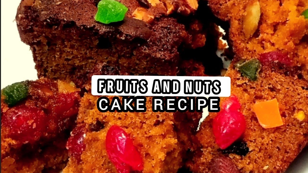 Christmas Fruits & Nuts Cake | Fruitcake  | கேக் செய்முறை