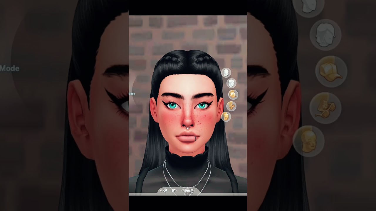 ⚠️Broken CC Haunts me!!(DON&rsquo;T WATCH AT NIGHT)🫣 #thesims4 #gaming #shorts #sims4 #sims4 #sims4cas
